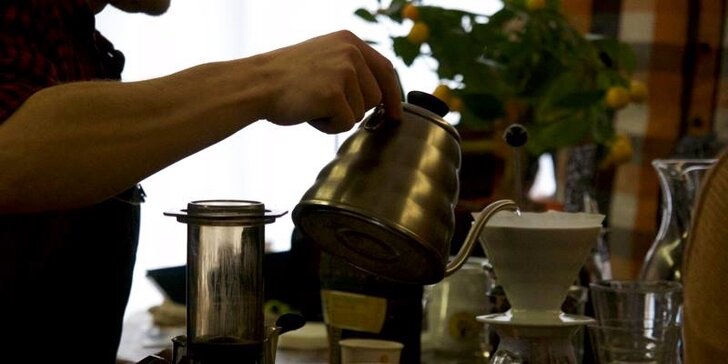 Zážitkový workshop Jak správně pracovat s kávou vč. degustace