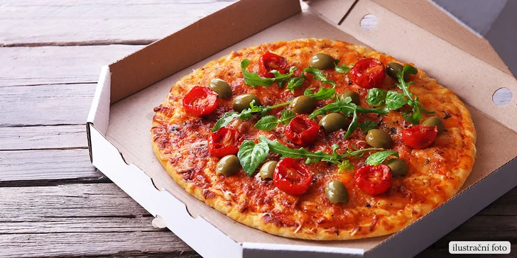1 čerstvá pizza s sebou z denní nabídky Pizza Pappi