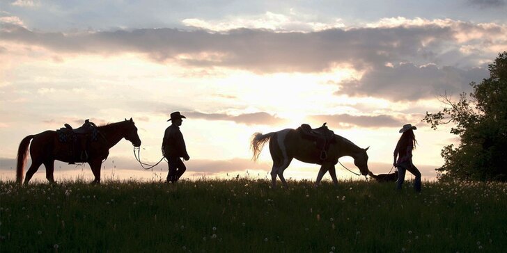 Dovolená na koňském ranči v Beskydech: Apartmány a kovbojská i valašská večeře