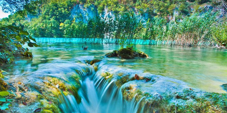 Výlet do Chorvatska na Vinnetouova Plitvická jezera