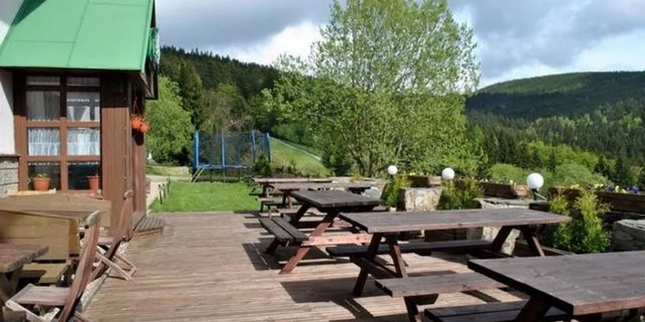 Relax v krkonošské přírodě, polopenze + dítě do 12 let zdarma