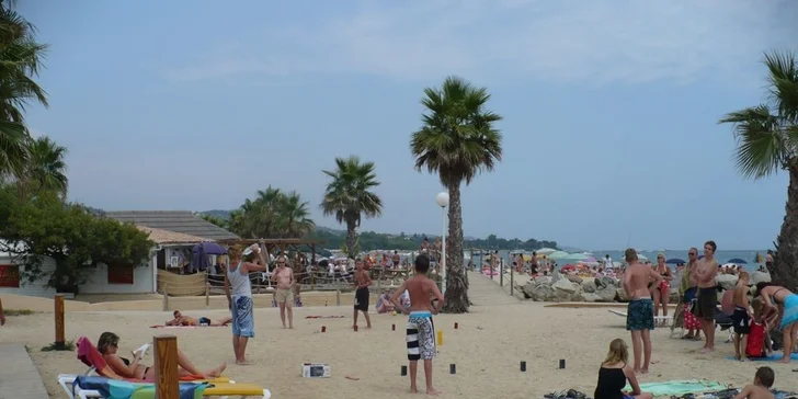 Víkendové koupání ve francouzském Saint Tropez