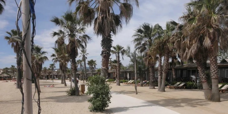 Víkendové koupání ve francouzském Saint Tropez