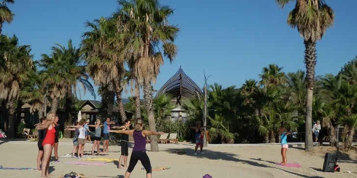Víkendové koupání ve francouzském Saint Tropez