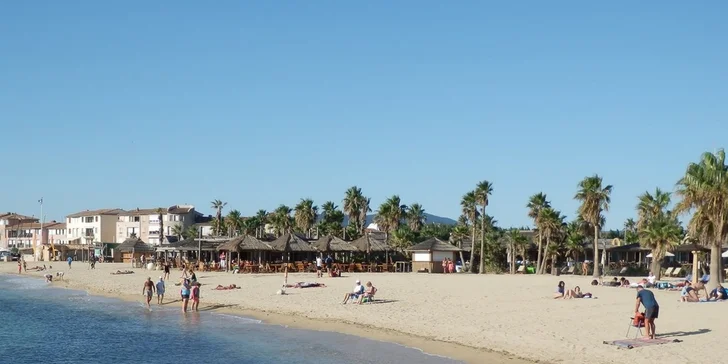 Víkendové koupání ve francouzském Saint Tropez