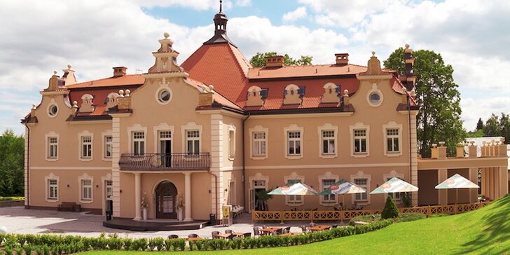 Romantický pobyt na zámku Berchtold: snídaně, lahodné víno i káva