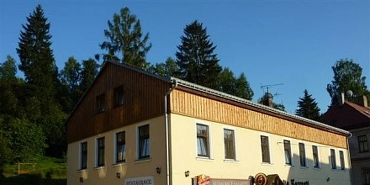 Pobyt v Jizerských horách pro 2 osoby na 4 dny s polopenzí