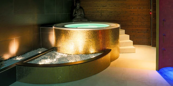 Privátní Wellness pro 2 osoby ve špičkovém centru Golden Body