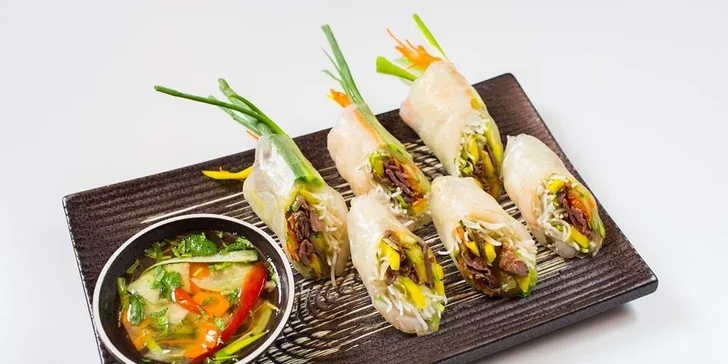 Nudle Bun Cha, jarní závitky a další vietnamské speciality pro 1-2 osoby