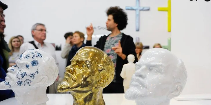 Vstup na výstavu Maxima Velčovského a celého Uměleckoprůmyslového muzea