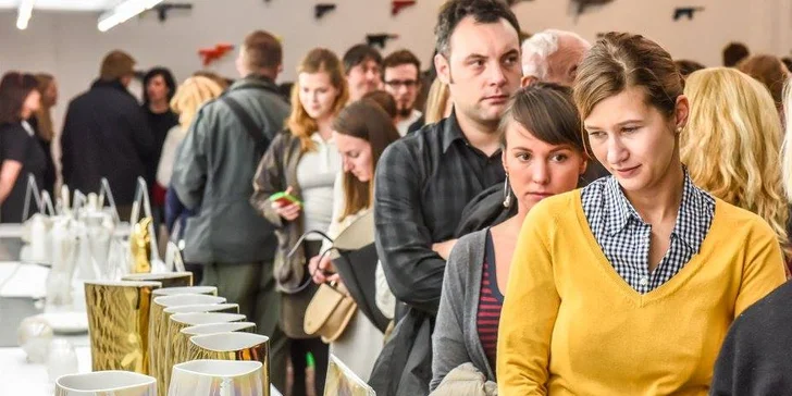 Vstup na výstavu Maxima Velčovského a celého Uměleckoprůmyslového muzea
