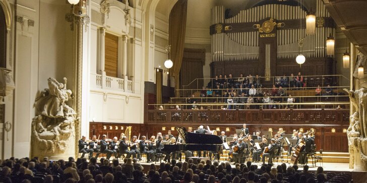 Exkluzivní klavírní koncert se symfonickým orchestrem (55 členů)