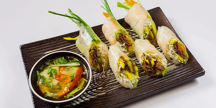 Nudle Bun Cha, jarní závitky a další vietnamské speciality pro 1-2 osoby