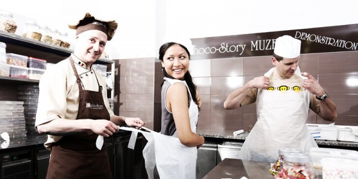 Choco-Story: Workshop, prohlídka muzea a neomezená degustace