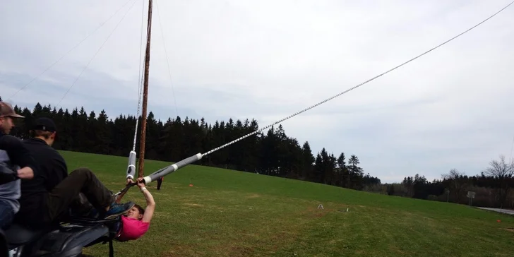 Adrenalinový zážitek pro odvážné – výstřel z největšího lidského praku