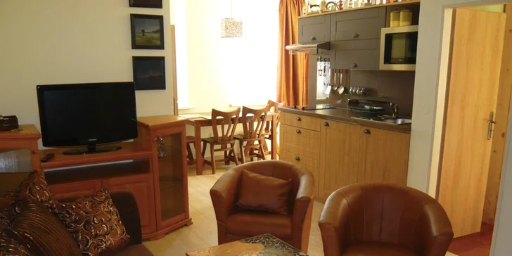 Jaro i prázdniny v Krkonoších: Pronájem apartmánu až pro 5 osob