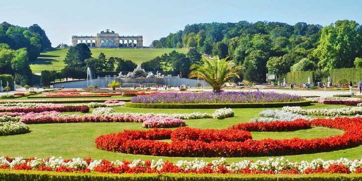 Likérka a barokní zahrady Vídně - Schönbrunn a Belvedér