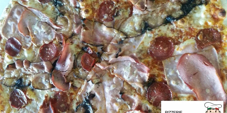 Chuť pravé Itálie: Dvě ručně tahané pizzy plné ingrediencí