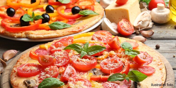 Chuť pravé Itálie: Dvě ručně tahané pizzy plné ingrediencí