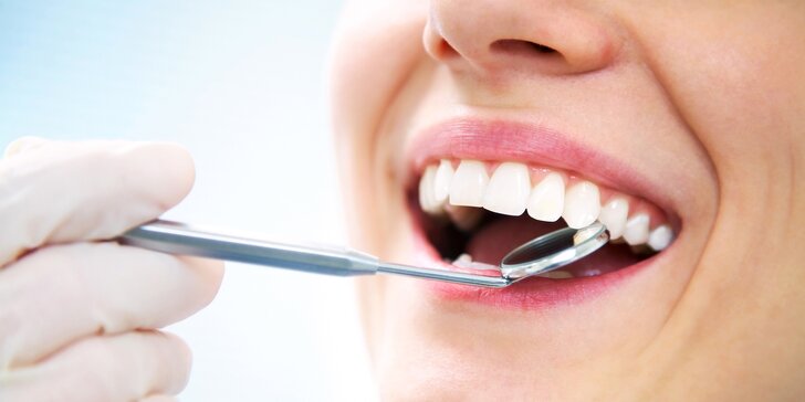 Dentální hygiena včetně ultrazvuku a odstranění pigmentace