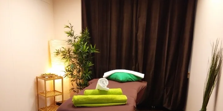 100 minut dokonalé relaxace a masáží vč. welcome drinku