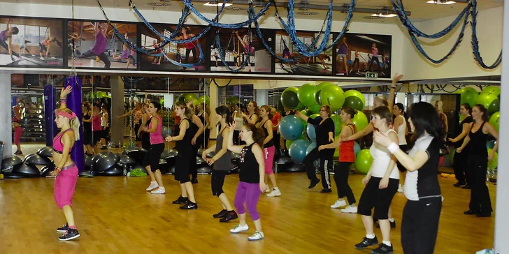 4x hodinová lekce Zumba fitness