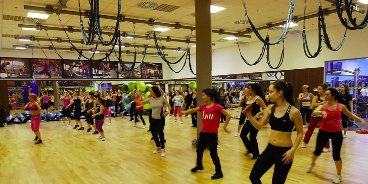 4x hodinová lekce Zumba fitness