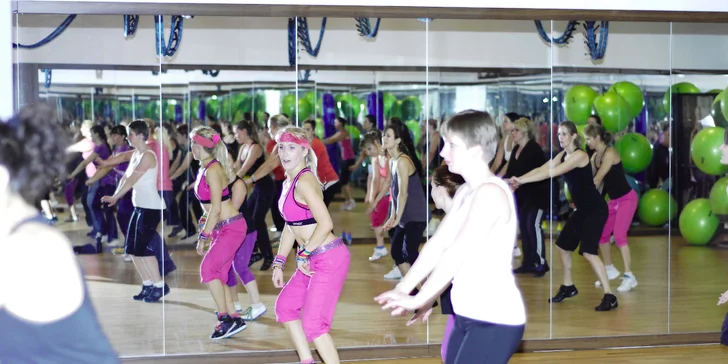 4x hodinová lekce Zumba fitness