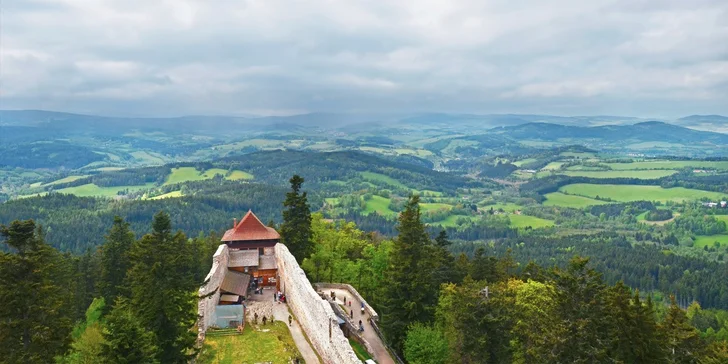 Aktivní jaro či začátek léta na Šumavě s polopenzí pro dva