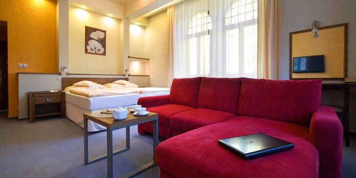 Spa pobyt s polopenzí ve špičkovém hotelu v Mariánských Lázních