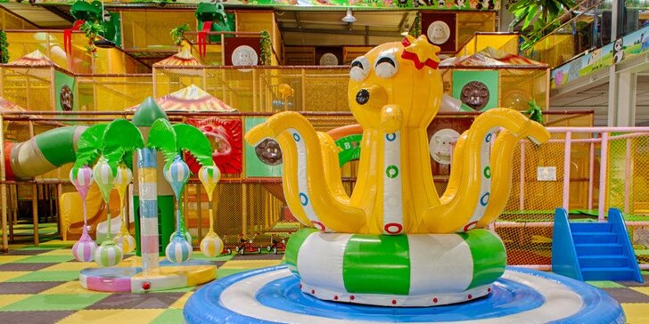 Funpark Žirafa: dětské vstupné do světa her a zábavních atrakcí