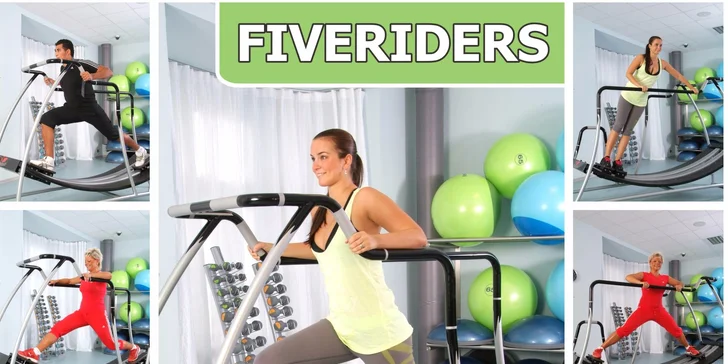 Vyzkoušejte Fiveriders - komplexní cvičení na jednom stroji