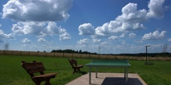 Pohodová dovolená v apartmánu či bungalovu v jižních Čechách