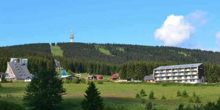 Pronájem moderních apartmánů pro celou rodinu na Klínovci