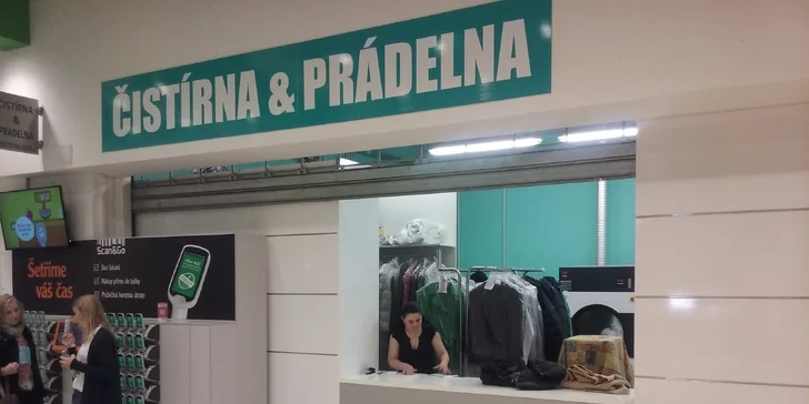Poukaz v hodnotě 200 Kč na služby profesionální čistírny