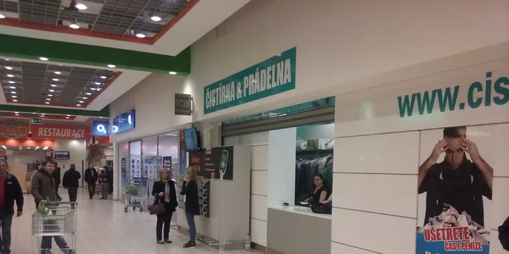 Poukaz v hodnotě 200 Kč na služby profesionální čistírny