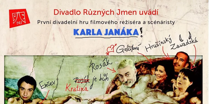 Stvoření světa - bez cenzury v Divadle Radka Brzobohatého