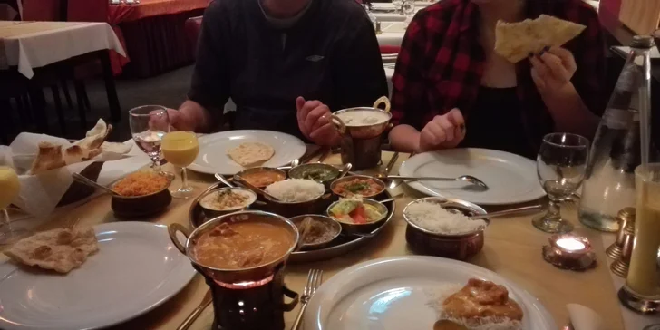 Pochoutky z indických restaurací Masala za polovinu