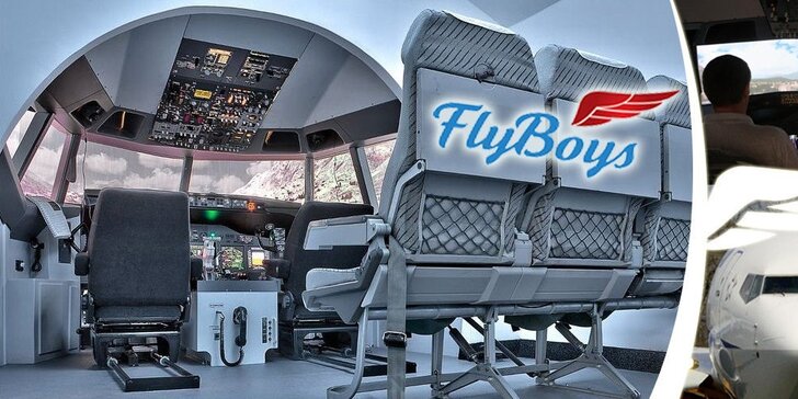 Vzneste se do výšin: 30 nebo 60 minut na leteckém simulátoru Boeingu 737