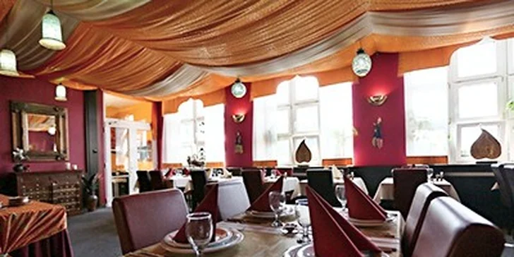 Pochoutky z indických restaurací Masala za polovinu