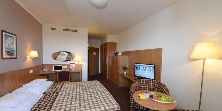 Relaxace u Balatonu s neomezeným wellness a polopenzí + 2 děti zdarma
