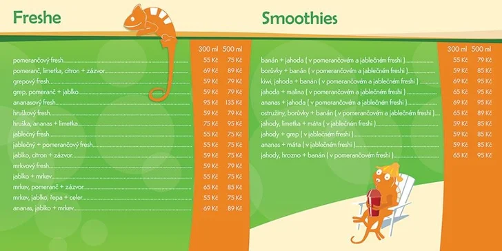 Křupavá bagetka a káva nebo fresh v Salade Fresh & Smoothie