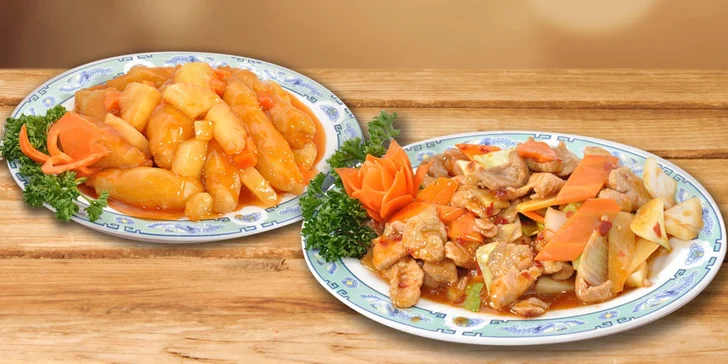 Hostina v oblacích – čínské menu pro dva servírované v 18. patře