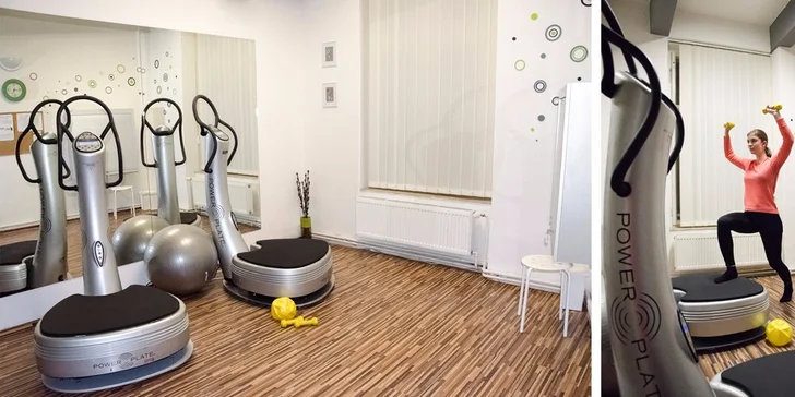 Vibrační technologie Power Plate pod vedením osobního trenéra