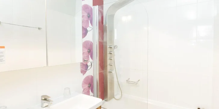 Samozřejmostí je moderní koupelna s vanou nebo sprchou, WC a vysoušečem vlasů.