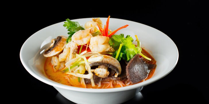 Vietnamské speciality: Nudle Bún bò Nam Bộ nebo polévka
