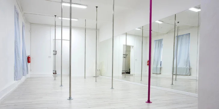 Vyzkoušejte oblíbené lekce pole dance, strečinku a dalších cvičení