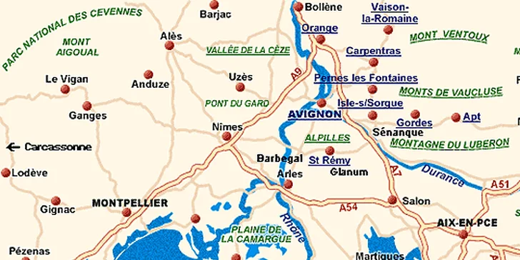5denní zájezd do Provence s ubytováním na 2 noci se snídaní