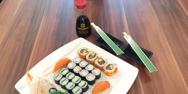 Asie na vašem talíři: Sushi sety pro 2 v nově otevřené restauraci Lumio