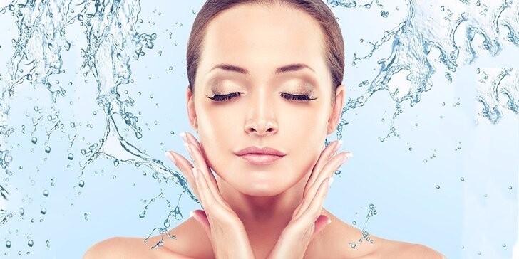 Vaše 1,5 hodina odpočinku: Kosmetické ošetření pleti s masáží obličeje